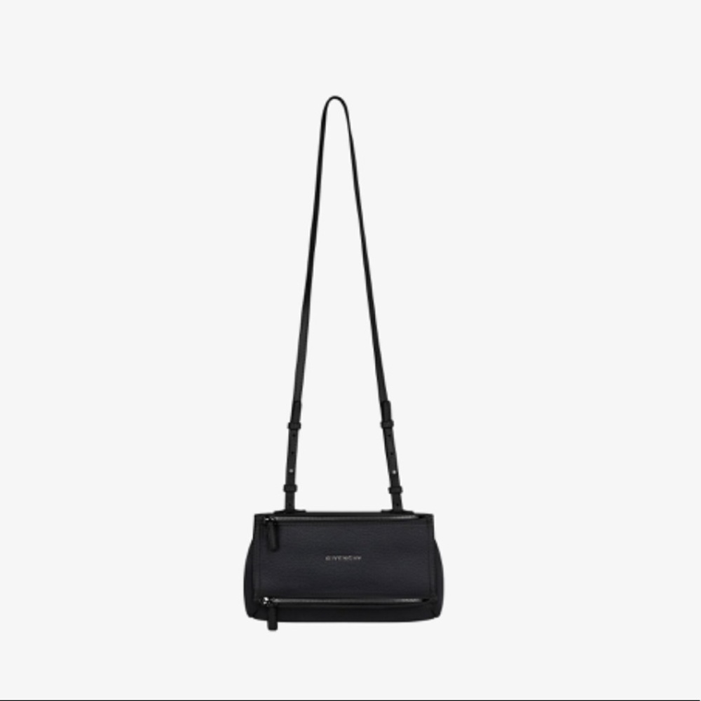 Givenchy GREAT condition black leather crossbody bag